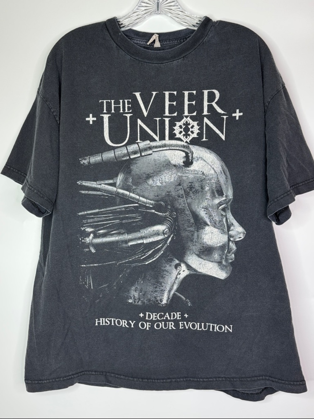 The Veer Union Rock Band Black Tshirt Size XL